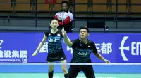Ganda campuran Indonesia Praveen Jordan / Debby Susanto lolos ke perempat final Badminton Asia Championships 2017 di Wuhan Sports Center Gynasium, Kamis (27/4/2017) pagi WIB. (Humas PP PBSI)