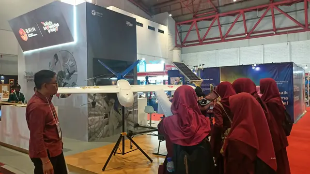 Pameran BRIN di Rakernas IV PDIP