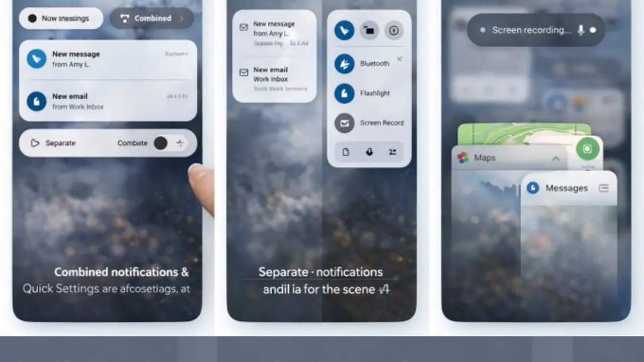 Fitur Blur di Android 17