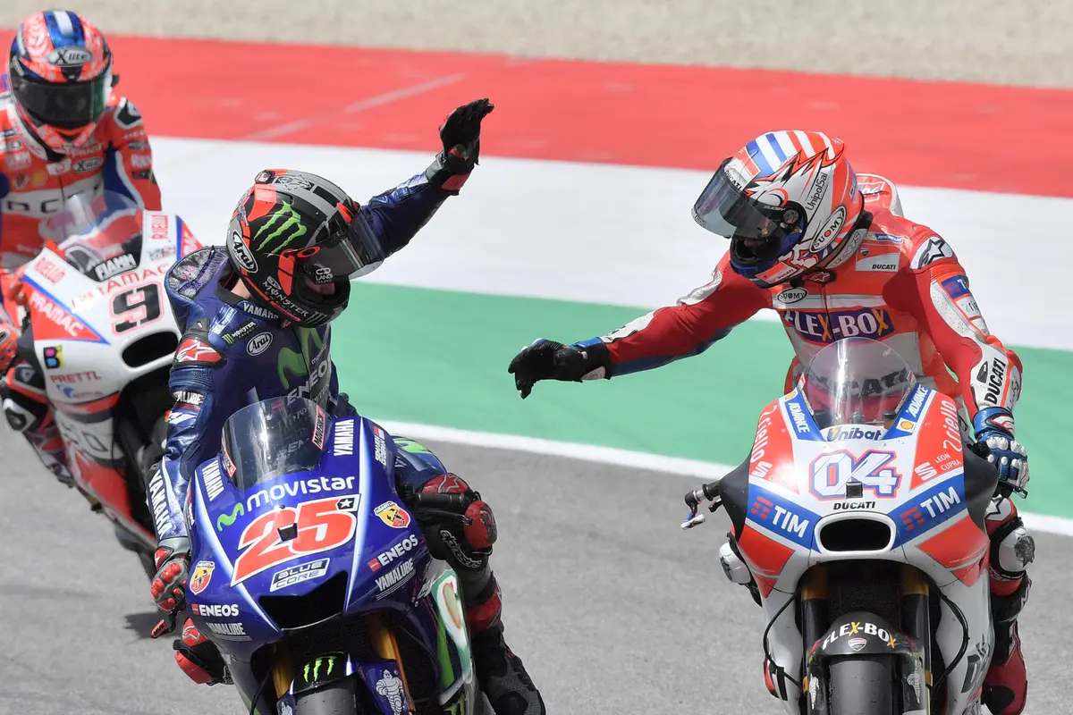 Maverick Vinales, Andrea Dovizioso, MotoGP
