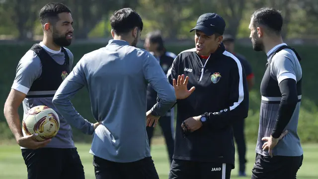 Foto: Melihat Persiapan Timnas Yordania Jelang Hadapi Qatar di Partai Final Piala Asia, The Chivalrous Siap Buat Sejarah