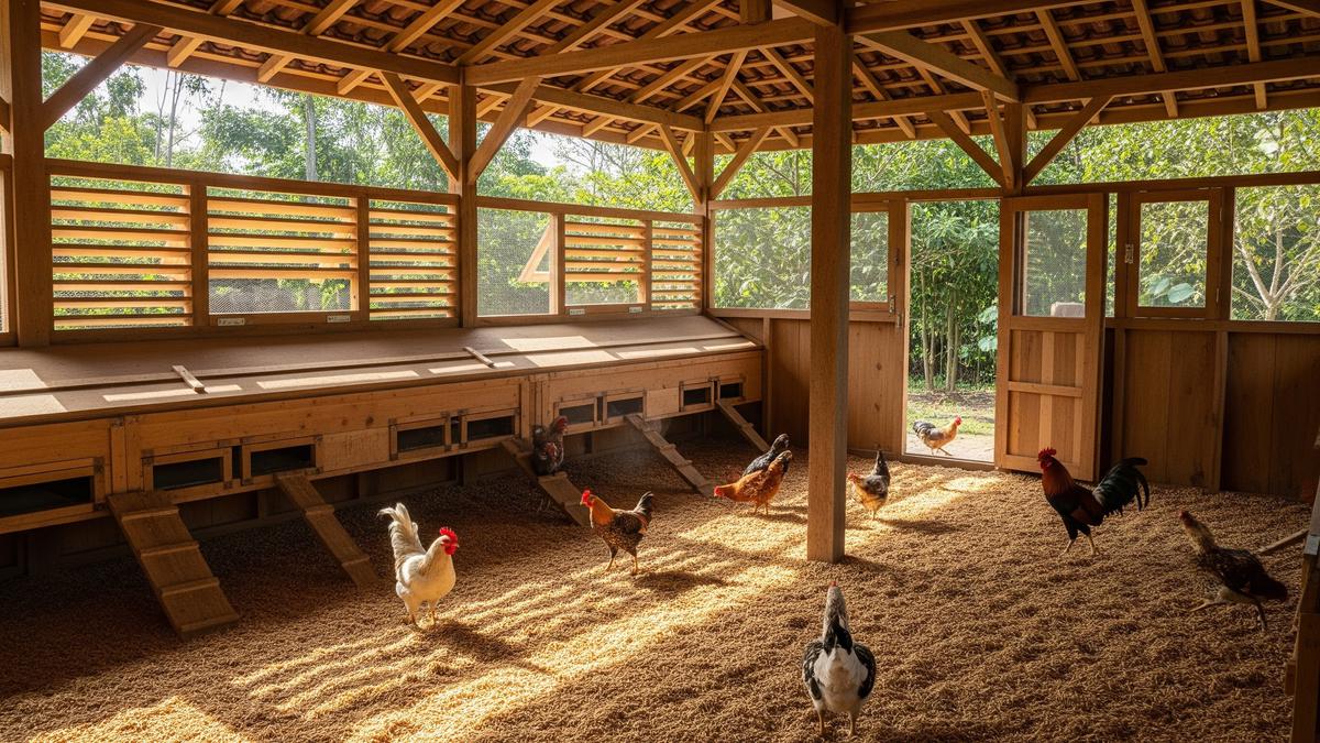 Desain Kandang Ayam yang Diam-Diam Membuat Ayam Stres dan Kurus, Peternak Wajib Tahu