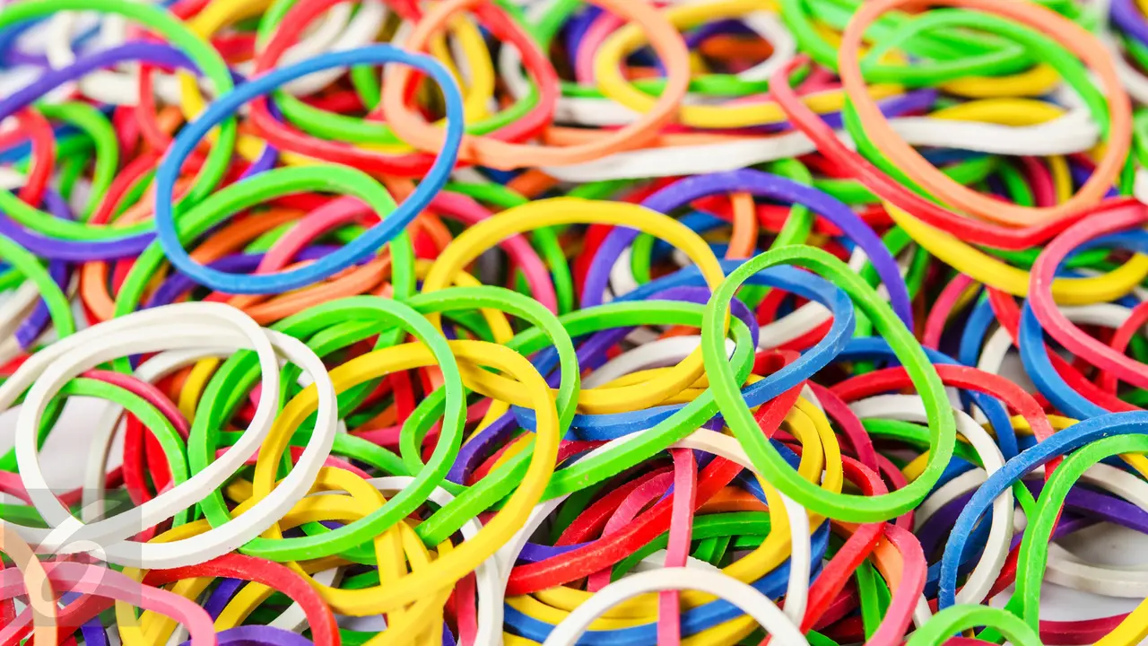 Karet Gelang Karet Rambut