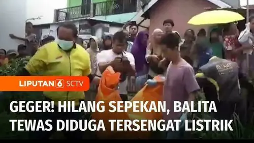 VIDEO: Geger! Balita Ditemukan Tewas di Dekat Gardu Listrik
