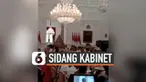 Presiden Joko Widodo dan Wakil Presiden Ma'ruf Amin menggelar sidang paripurna Kabinet Indonesia Maju pada Kamis (24/10/2019). Sidang ini merupakan sidang perdana setelah pelantikan.