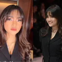 Fuji Utami kembali gebrak panggung runway di Plaza Indonesia Fashion Week dengan busana serba hitam [@fuji_an, dok. Plaza Indonesia]