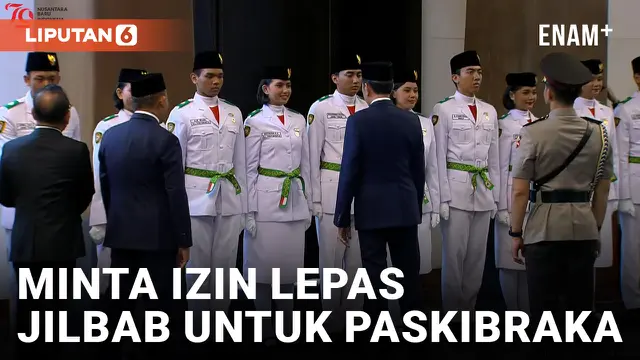 Cerita Paskibraka Nasional 2024, Minta Izin Lepas Jilbab ke Makam Ayahnya