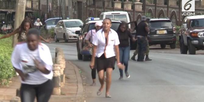 VIDEO: Kelompok Milisi Serang Hotel Mewah di Kenya