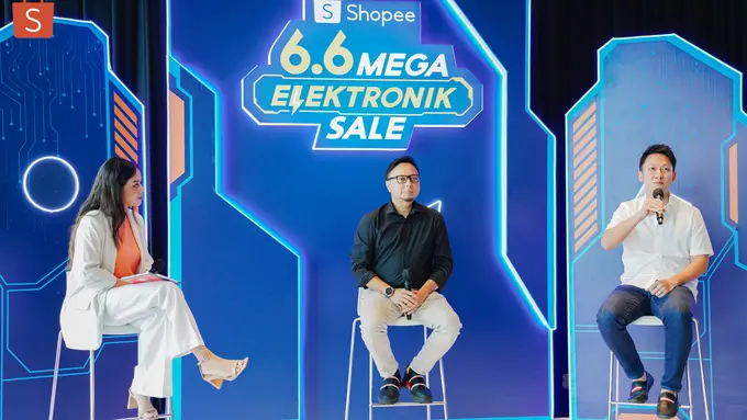Mau Tahu Cara Bikin Kreasi Konten Visual yang Bagus? Dhiarcom Bagikan Jawabannya di BincangShopee 6.6 Mega Elektronik Sale