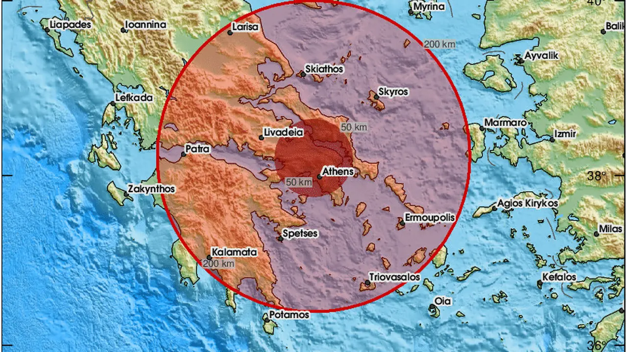 Magnitude 5.2 Earthquake Strikes Off Athens, New Details Revealed