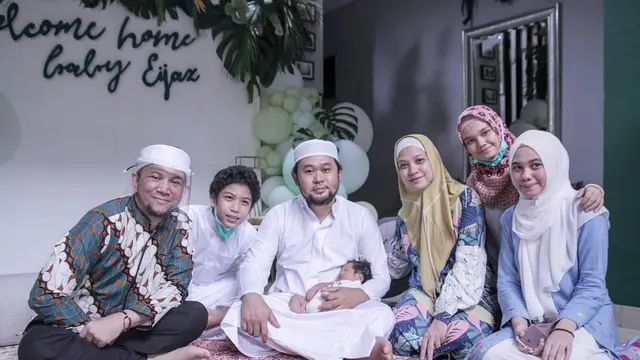 6 Potret Rachel Maryam dan Suami Gelar Akikah Anak Keduanya, Digelar Sederhana