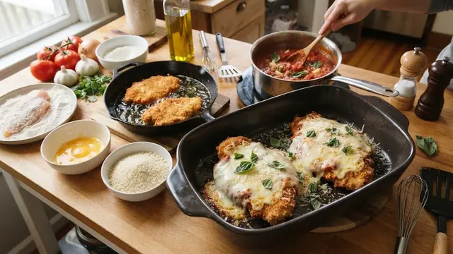 Resep Chicken Parmesan Tanpa Oven