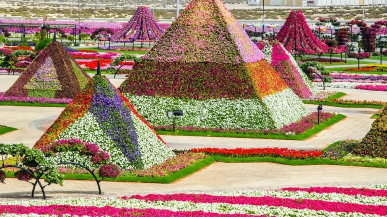 Megah, Dubai Miracle Garden Ini Buat Orang Tercengang