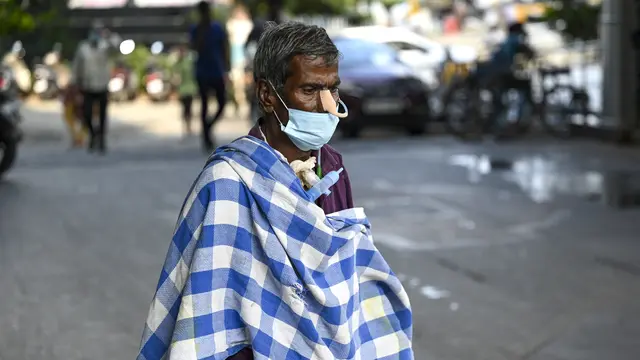 COVID-19 Melonjak Lagi, India Wajibkan Pemakaian Masker di Rumah Sakit