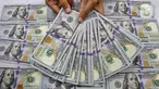 Teller menunjukkan mata uang dolar Amerika Serikat (USD) di tempat penukaran uang, Jakarta, Kamis (24/8/2023). Kurs rupiah (Rp) di pasar spot kembali perkasa hingga akhir perdagangan hari ini. (Liputan6.com/Angga Yuniar)