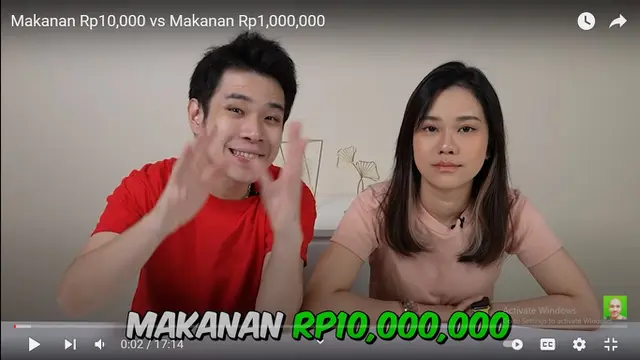 Melihat konten unik karya Youtuber Jessica Jane dan sang kakak. (Sumber : YouTube/Jessica Jane)