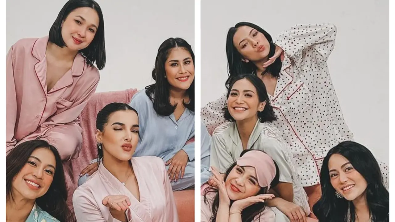 Potret Tasya Farasya Hingga Nagita Slavina Jalani Pemotretan Piama