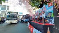 AHM Antar Ribuan Pengguna Motor Honda Pulang Kampung