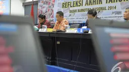 Menurut Anang, tahun 2014 merupakan tahun darurat narkoba, sehingga penanganannya butuh peran serta dari semua kalangan, Jakarta, Selasa (23/12/2014). (Liputan6.com/Herman Zakharia) 