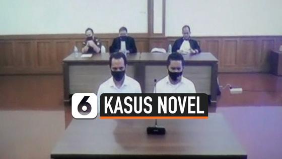 VIDEO: Penyerang Novel Baswedan Dihukum Dua Tahun Penjara