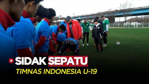 VIDEO: Shin Tae-yong Kritisi Sepatu Para Pemain Timnas Indonesia U-19
