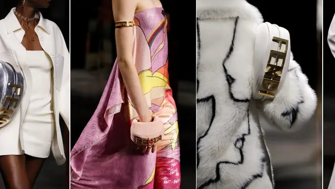 Fendigraphy dalam Catwalk Women’s Spring/Summer 2022