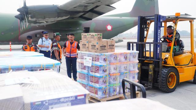 Indonesia Kirim Bantuan ke Palestina, TNI Kerahkan 2 Pesawat Hercules dan 44 Prajurit