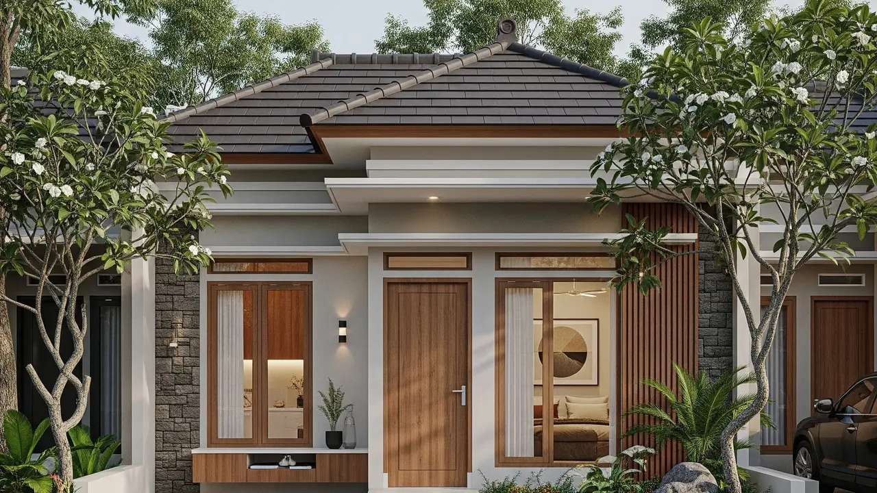 6 Desain Rumah Ukuran 6x8 Meter yang Fungsional, Solusi Hunian Minimalis Modern