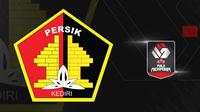 Logo Persik Kediri. (Bola.com/Dody Iryawan)