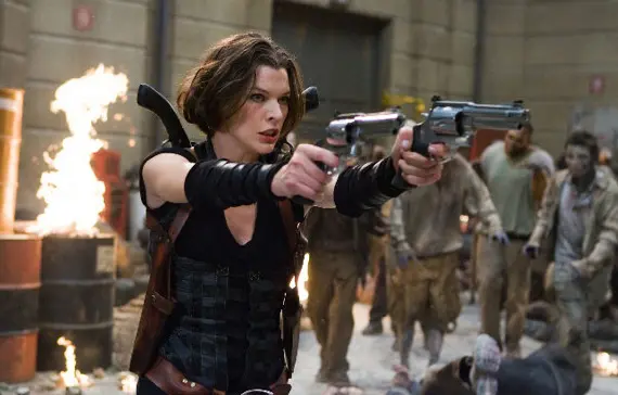 Milla Jovovich, Resident Evil series.