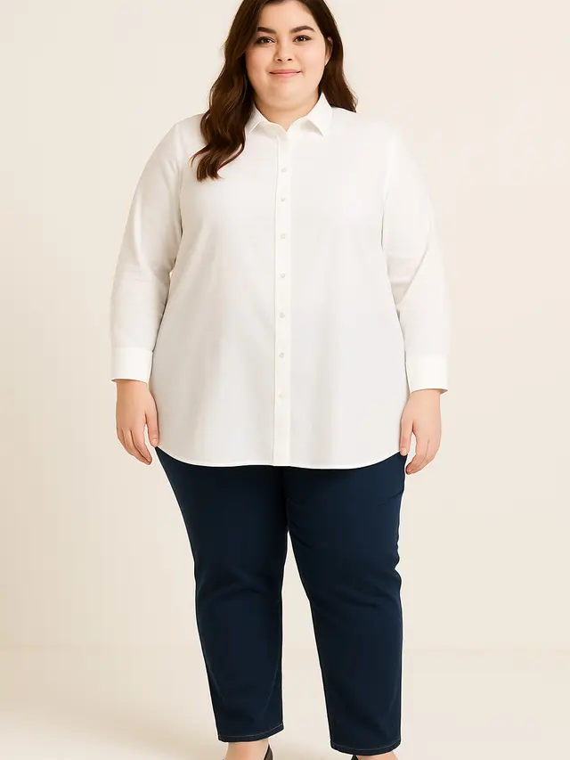 Model Tunik Simple tapi Mewah untuk Orang Gemuk