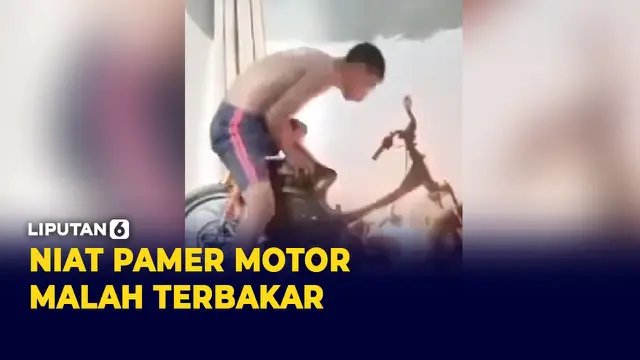 Niat mau Pamer, Malah Berujung Kebakaran