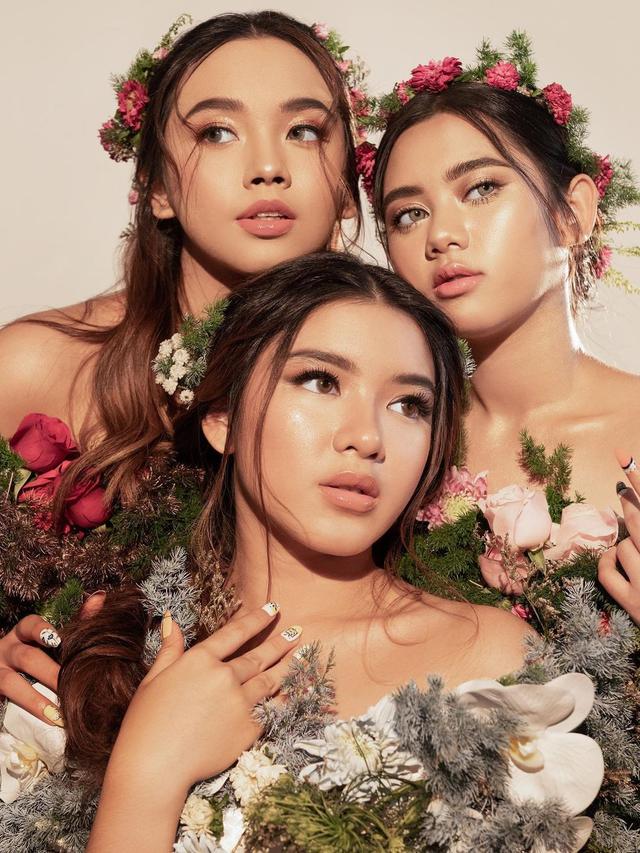 6 Gaya Pemotretan Tiara Andini bersama Lyodra dan Ziva, Curi Perhatian