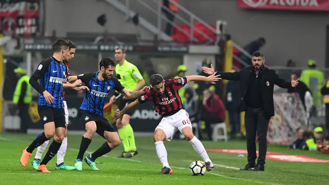 Skor Kacamata, AC Milan Vs Inter Berakhir Antiklimaks