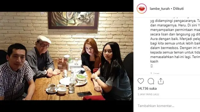 Aura Kasih dan Yan Widjaya