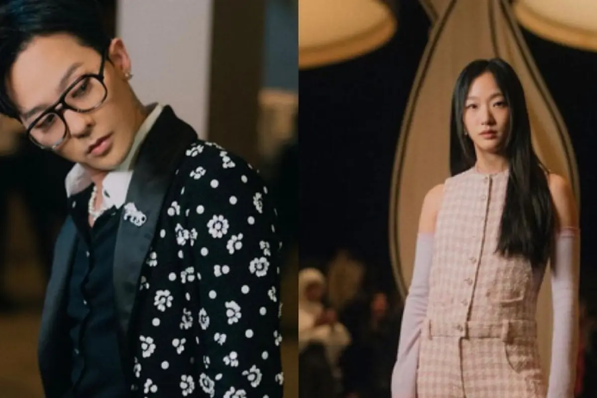 Potret Tampilan G-Dragon dan Kim Go Eun di Fashion Show Chanel