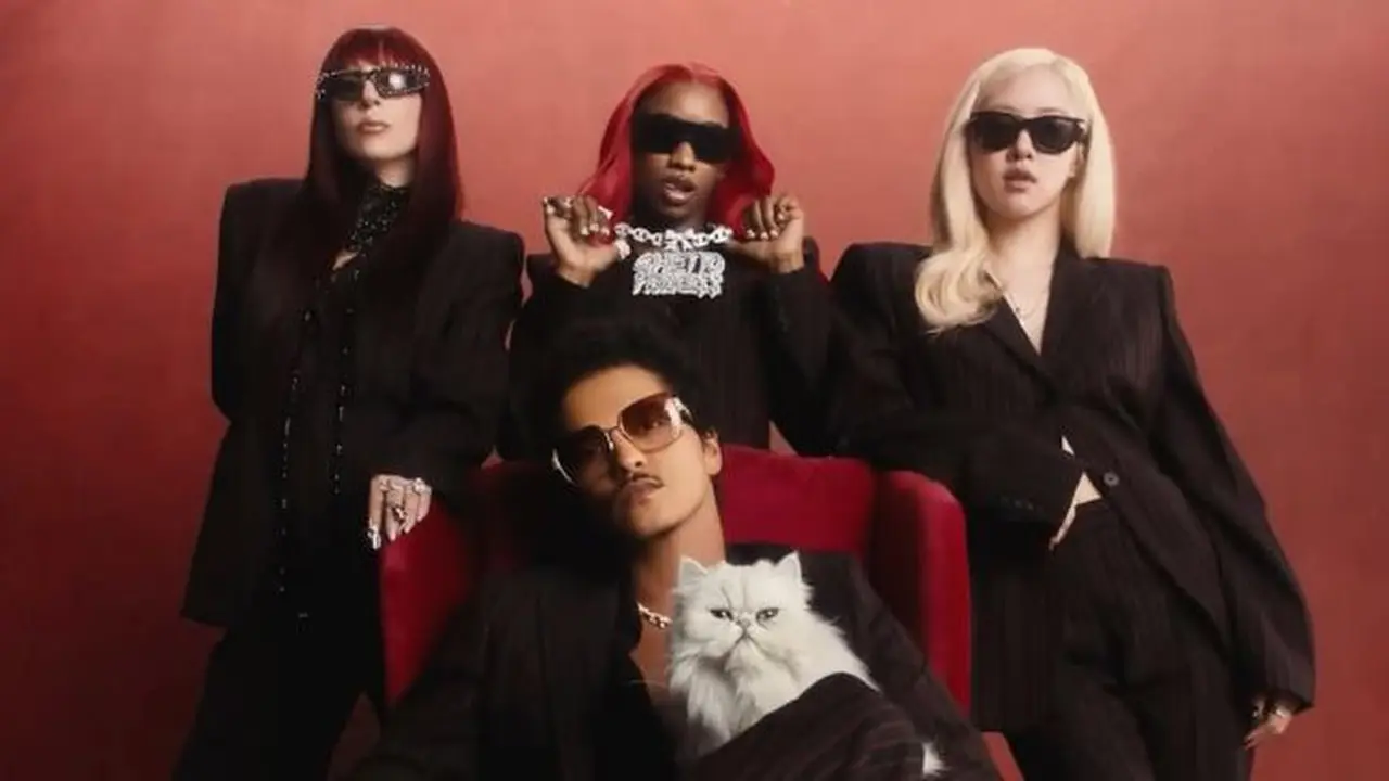 Bruno Mars Gandeng Lady Gaga dan Rose BLACKPINK. (instagram/MTV)