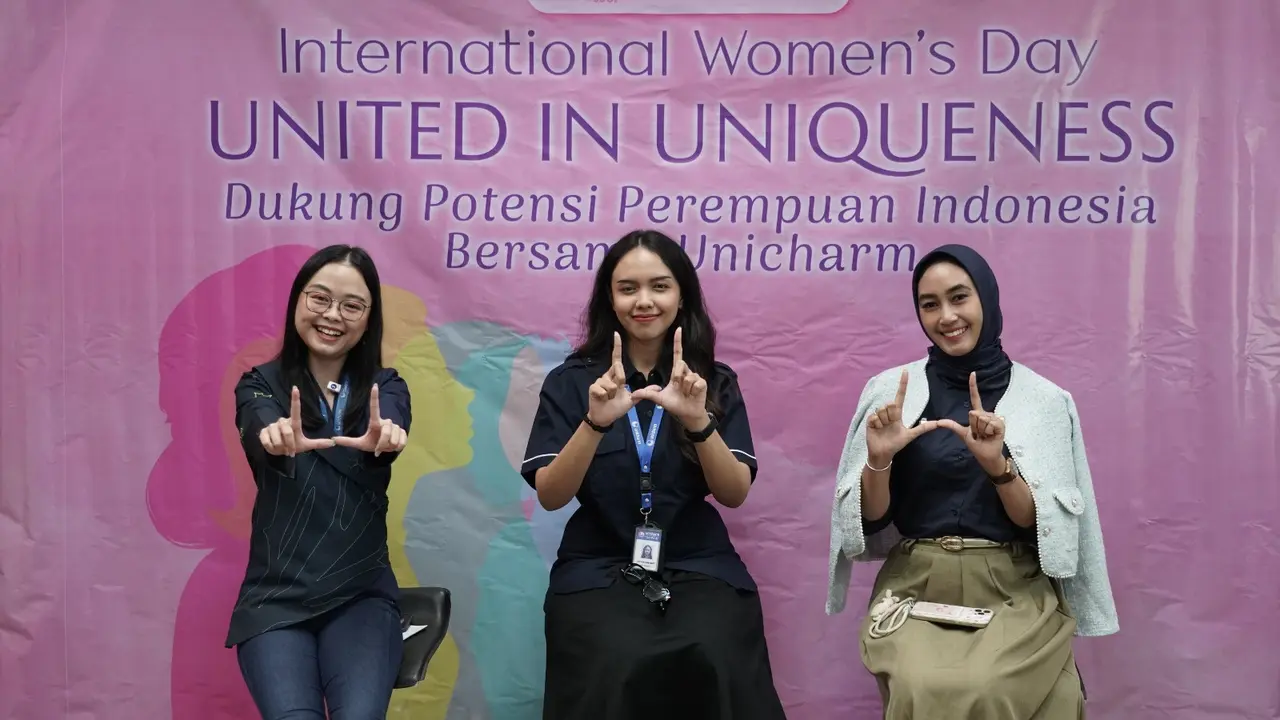 Talkshow daring yang digelar Uni-Charm bertema 'United in Uniqueness: Dukung Potensi Perempuan Indonesia bersama Unicharm' pada Rabu, 19 Maret 2025.