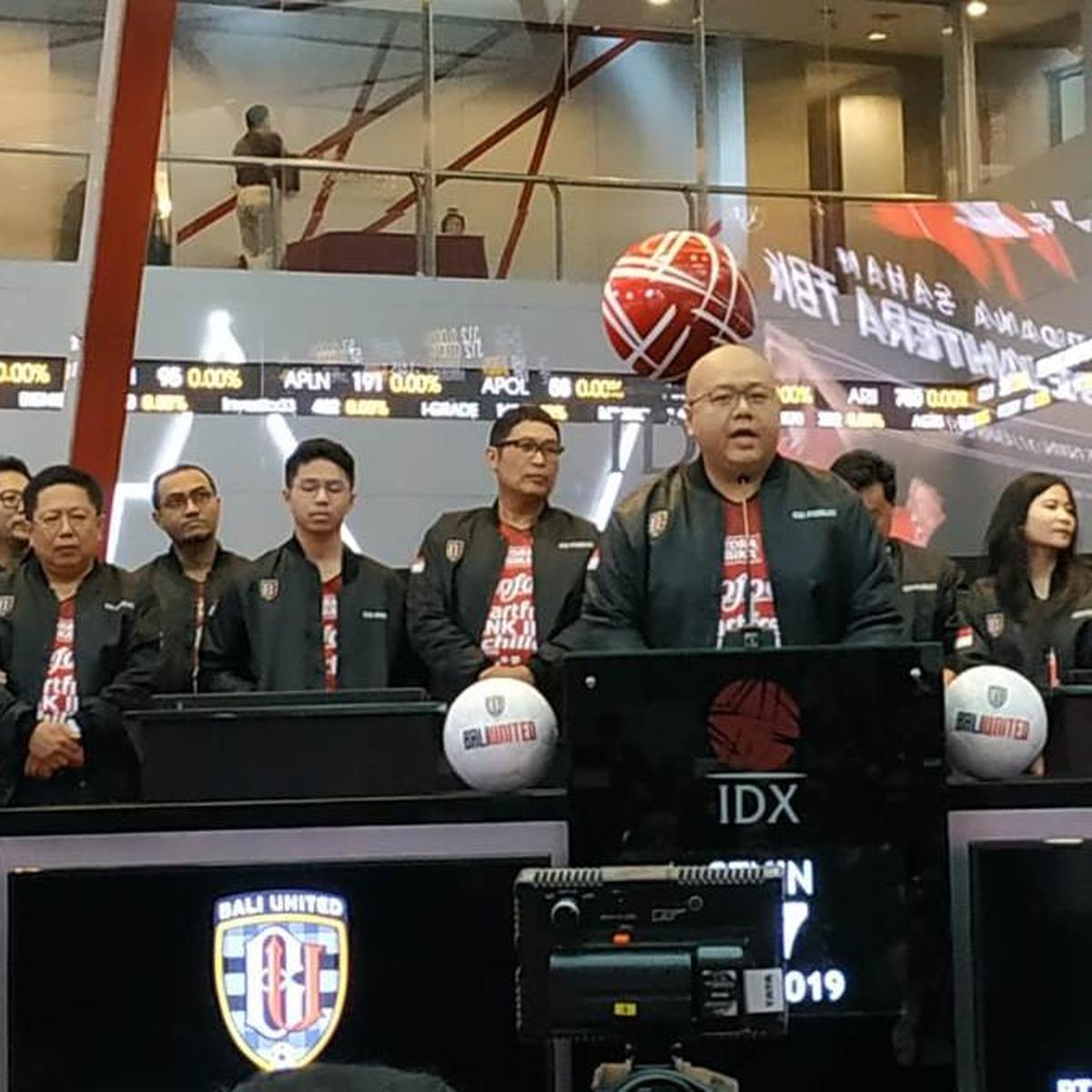 Resmi Melantai di BEI, Saham Bali United Meroket - Indonesia ...