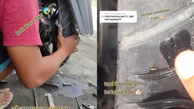 Tukan ban perbaikin kebocoran