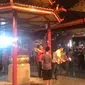 Suasana jelang Imlek di Vihara Dharma Bhakti Petak 9. (Liputan6.com/Ahmad Romadoni)