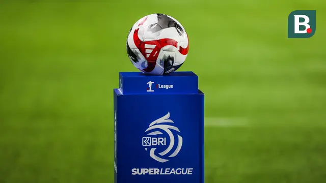 Bola dan Logo BRI Super League 2025/2026