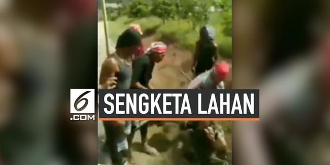 VIDEO: Sengketa Lahan, Massa Aniaya Anggota TNI dan Polri