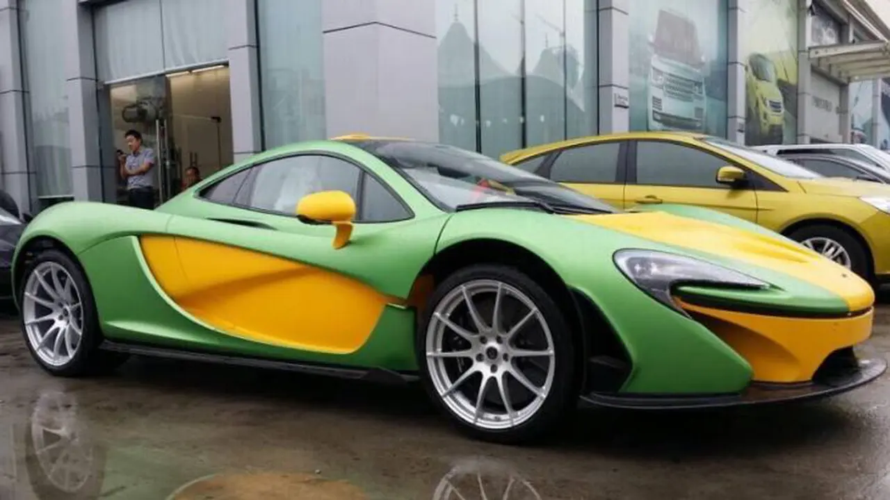 Modal Rp 1,6 M McLaren P1 Jadi Mirip Kue Lapis