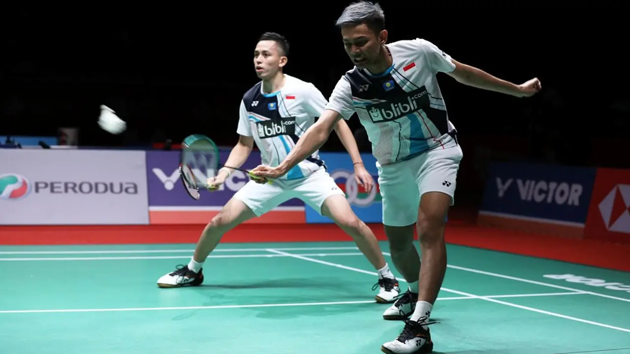 Ganda putra Indonesia, Fajar Alfian/Muhammad Rian Ardianto.