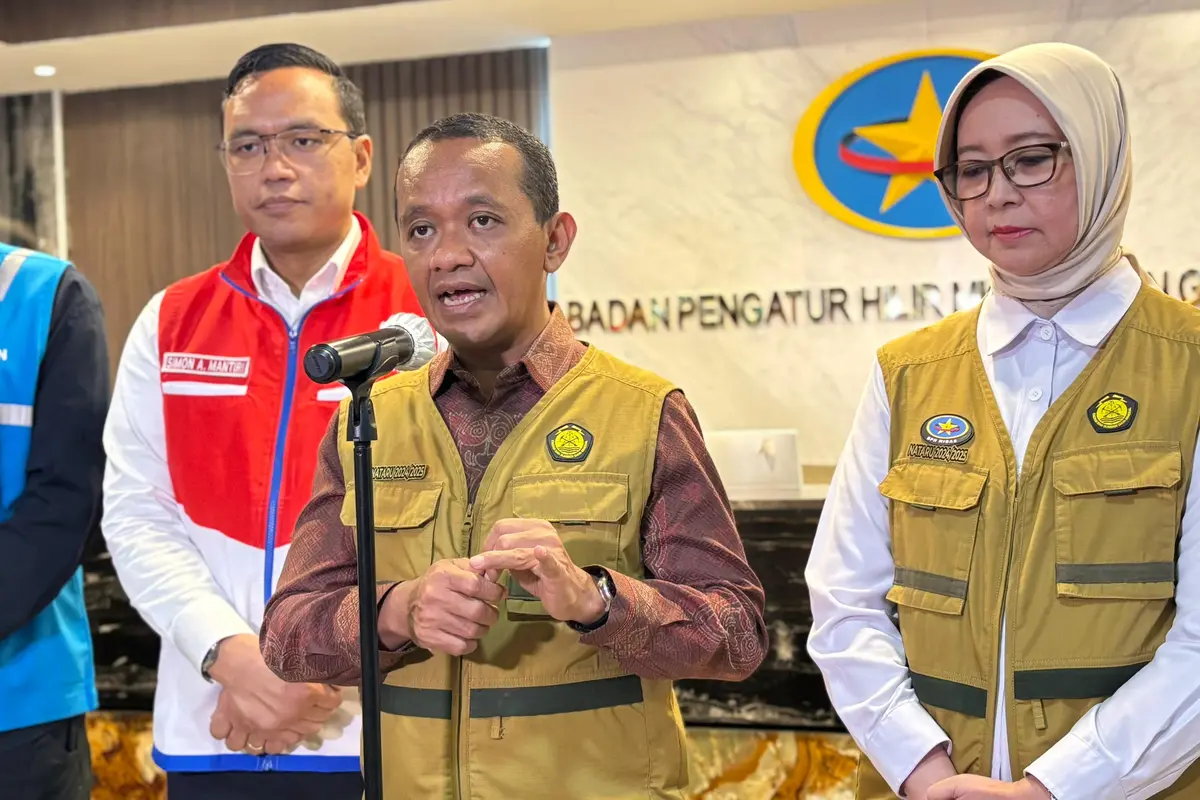Menteri Energi dan Sumber Daya Mineral (ESDM) Bahlil Lahadalia