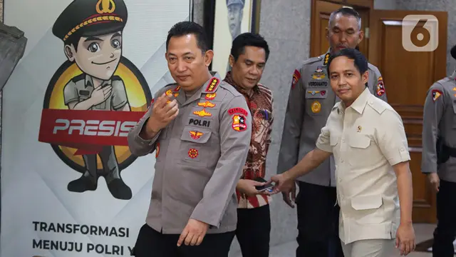 Bahas Koordinasi Penegakan Hukum Kehutanan, Menhut Raja Juli Antoni Temui Kapolri