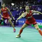 Langkah Greysia Polii/Nitya Krishinda Maheswari di Prancis Terbuka Super Series 2016 harus terhenti di semifinal setelah kalah dari pasangan Tiongkok, Huang Dongping/Li Yinhui, Sabtu (29/10/2016) dinihari WIB. (Humas PP PBSI)