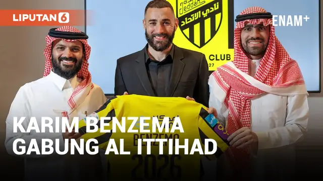 Karim Benzema Resmi Gabung Al Ittihad untuk 3 Tahun Kedepan
