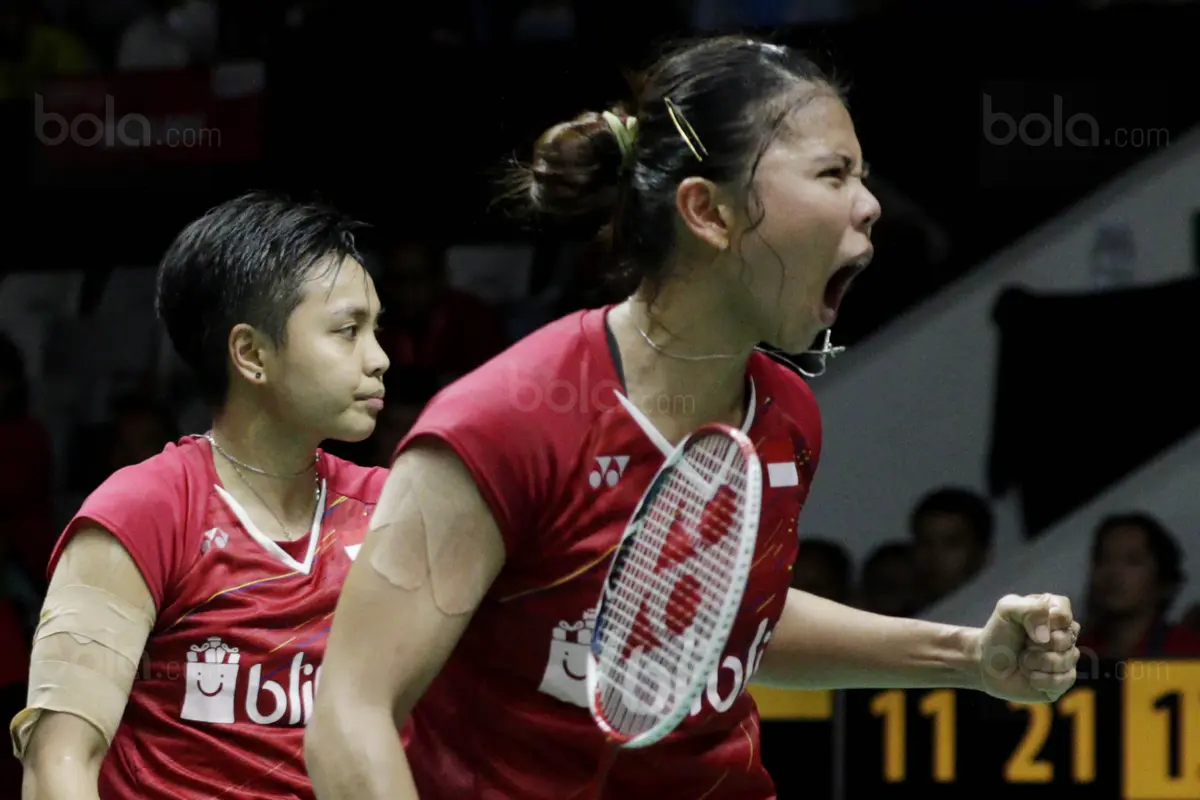 Indonesia Master 2018, Greysia Polii/Apriyani Rahayu, Lee So-hee/Shin Seung-chan